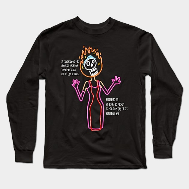 Death of the Prom Queen Long Sleeve T-Shirt by Art of the Dan